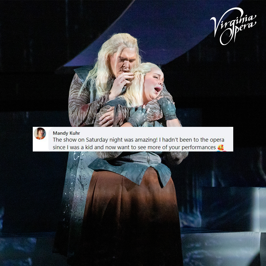 vaopera's tweet photo. The reviews are rolling in for #TheValkyrie! This weekend we’ll be at @GMU_CFA, and in two weeks, we’ll be at @DOMEnergyCenter in Richmond! Buy tickets here: https://t.co/3n3RLpILtB

#vaopera #opera #meetopera #operasingers #diewalküre #northernva #hamptonroadsva #rva #artoberva https://t.co/oSsFBDu8Af