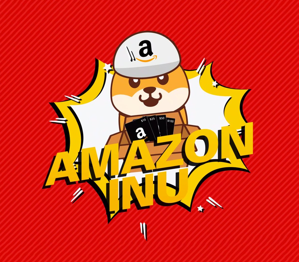 InuAmazon's tweet photo. Dev of $AMZN just did the first buyback of $400!

https://t.co/navuzNc07v

We are the gift that keeps on giving!

#AMAZONINU @InuAmazon #Amazon #100xgem #ETH https://t.co/UPxbgQF2Y1