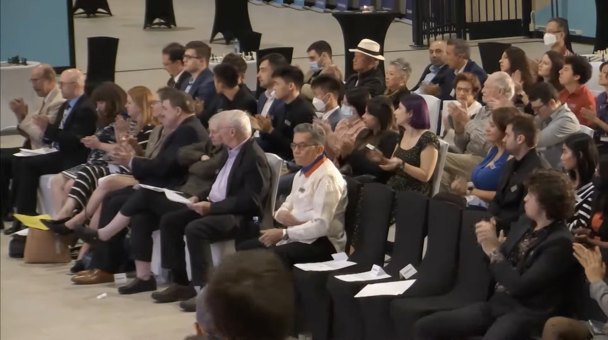 on Twitter "The US Chess Championship Opening Ceremony is