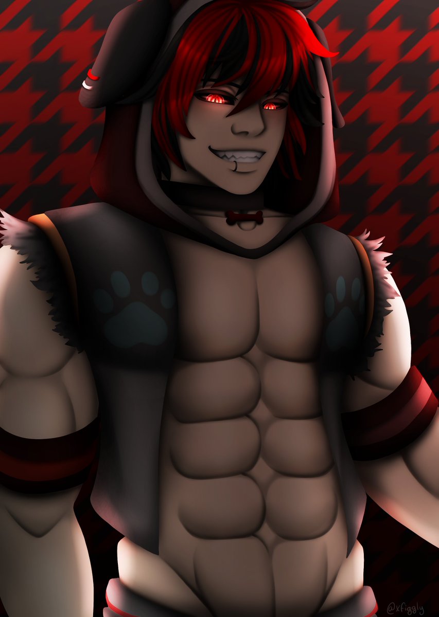 Figgly's tweet photo. Fanart of best pupper @CaptainPupper_ !! 
I felt the impulse to also draw his Halloween model ;w;
#pupperdoodle https://t.co/dirTBKGPGy