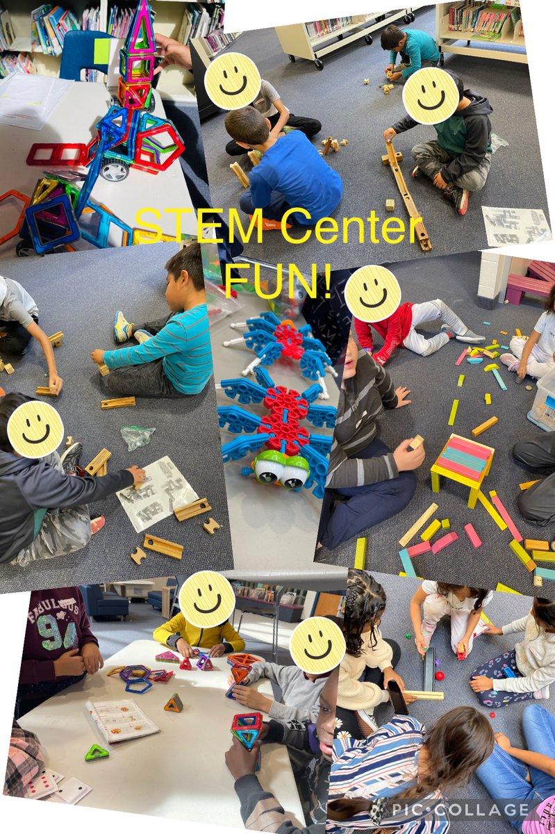 ⁦⁦<a href="/WilfridJuryPS/">Wilfrid Jury PS</a>⁩ Thanks to Mrs. Rose and our Grade 5/6 Leaders for helping our Grade 2’s explore and create from various STEM activities at the library today.