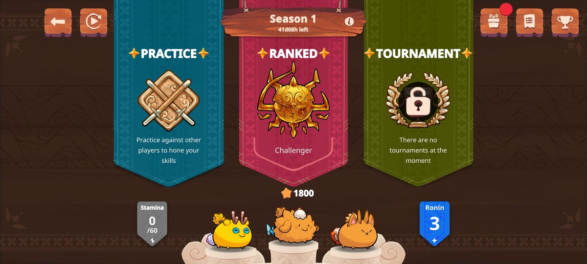 Finally.., after being a n00b for more than 2 seasons 😭

Moving forward to face my V2 bros at ladder like in the good old days😋

Btw if you are looking for a rage beast, you better call <a href="/Stark_axie/">stark.ron</a> 
Without breeders like him, this game wouldn't be as fun as it is 🤝