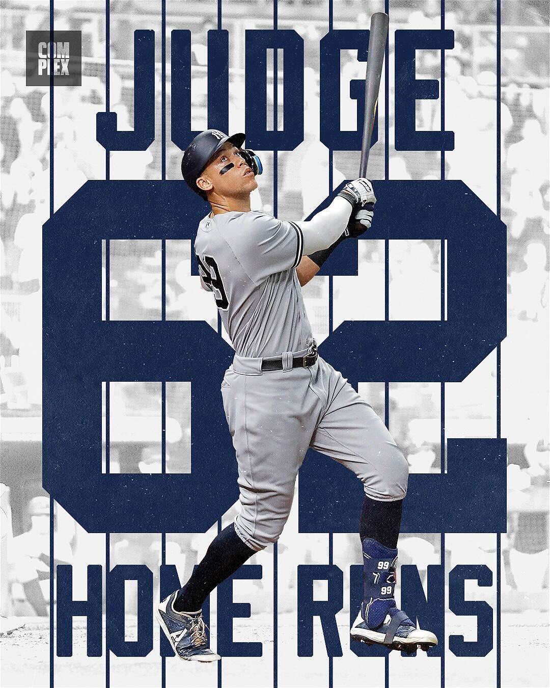 Complex Sports on Twitter "AARON JUDGE! THE AL HOME RUN KING 👑 https//t.co/xFaBBRN9uP" / Twitter