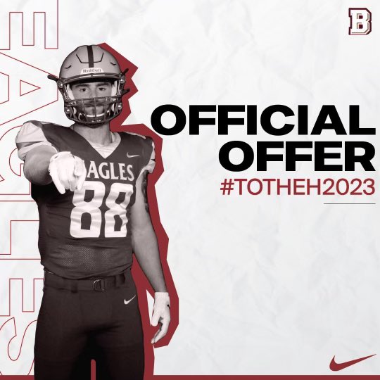 After a great visit <a href="/BH2OFootball/">Bridgewater Football</a> I am blessed to receive My First Offer!!!! Thank you <a href="/CoachGiancola/">Mike Giancola</a> and Coach Lemn