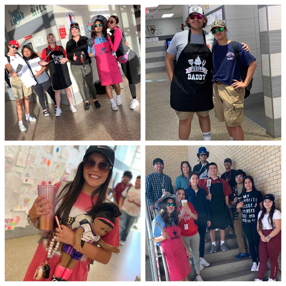 BronchoNews's tweet photo. What a great turnout for today’s #BBQDads vs #SoccerMoms Be sure to dress up for tomorrow’s theme!

#OHSRivalryWeek #GoBronchos 🅾️😤 https://t.co/8XRRsH0xzy