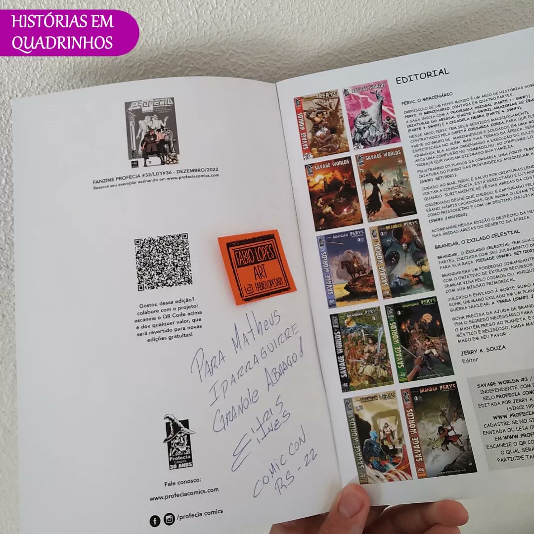 😎Além de ser gratuito, eu recomendo👍🏻

👥A equipe <a href="/profeciacomics/">Profecia Comics</a>, @jerrypzo, <a href="/sergio/">Sergio</a>.gama.10, @fabiolopes_art, @filhotes_sturmer, <a href="/jaderdcorrea/">jader correa</a>, <a href="/fernandomerlo/">Fernando E Merlo</a>.art
e @tchezine

#9arte #11artes #arte #artes #artistas #entretenimento #históriaemquadrinhos #quadrinhos #hqs #nerd