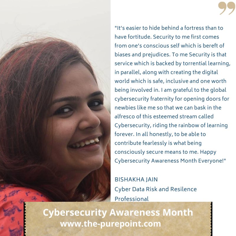 Safety, Security, Inclusion, & LOVE (@jessrobin96) on Twitter photo I love this perspective from <a href="/euphoricbint/">Bishakha Jain</a> on contributing fearlessly & consciously. It is something that I have learned is an essential requirement as a cybersecurity leader, & even more so over the past 10 yrs, to support those we serve in the best possible way. Especially…1/ I love this perspective from <a href="/euphoricbint/">Bishakha Jain</a> on contributing fearlessly & consciously. It is something that I have learned is an essential requirement as a cybersecurity leader, & even more so over the past 10 yrs, to support those we serve in the best possible way. Especially…1/