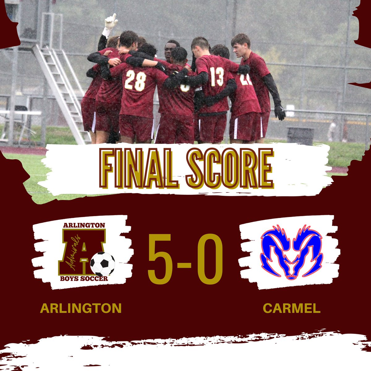 Arlington High School Boys Soccer tweet media