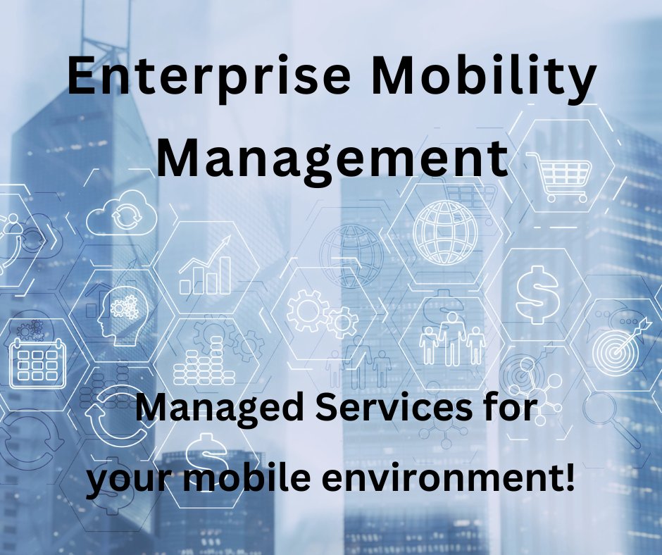 MobilityHDesk's tweet photo. Our EMM service includes daily wireless plan optimization, invoice processing, cost allocation, device procurement, full help desk and more!

Learn more about our services here! 👀
https://t.co/sfUUAKFOvE

#EMM #enterprisemobilitymanagement #mobility #LTE #5G https://t.co/FJ61rcinV2