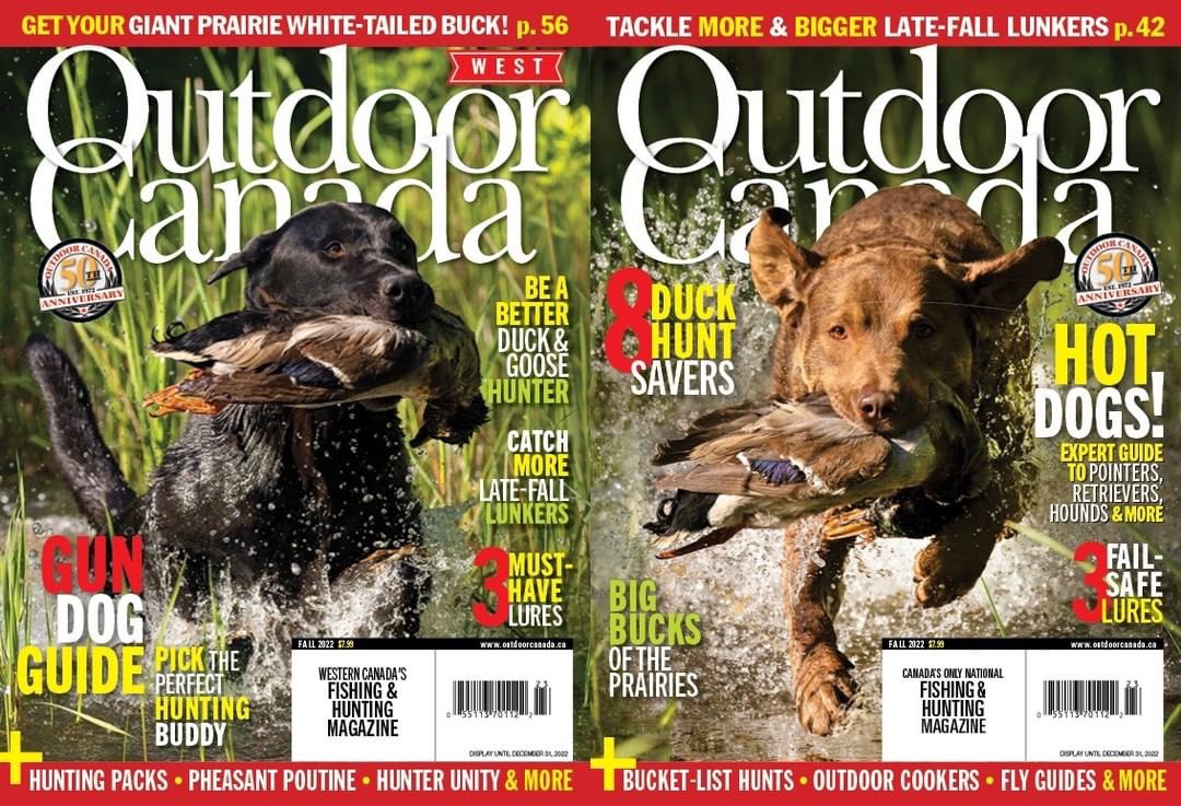 📖 <a href="/OutdoorCanada/">Outdoor Canada</a> and <a href="/OutdoorCanadaW/">Outdoor Canada West</a>’s November/December 2022 issues are now on press! Shop and subscribe today: shop.opmediagroup.ca/collections/ou…
 
#sportsmancanada #magazines #shopnow #subscribe #books #reading #hunting #fishing #outdoors #recipes #photography #stories