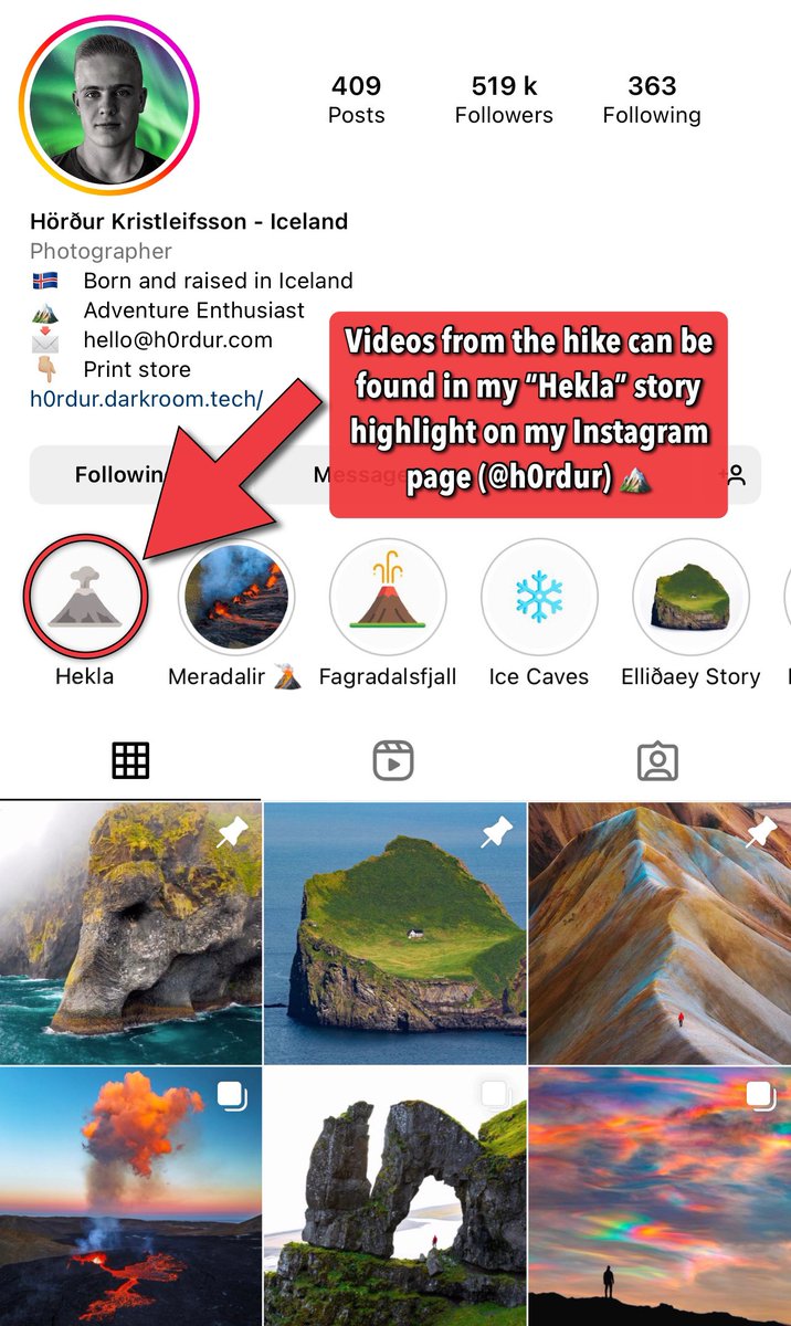 Stories from the hike with videos and photos are on my Instagram page. Make sure to watch them as well!: instagram.com/h0rdur