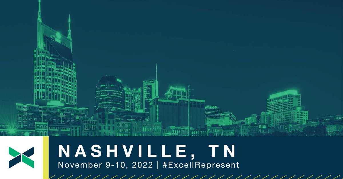 🌟 At #ExcellRepresent, you’ll connect with some of the most powerful women in #FinTech, AND take in the energy of Nashville in your free time! From the music scene to the food, there is plenty of entertainment. 🎶  

Register today: bit.ly/3UPu81H