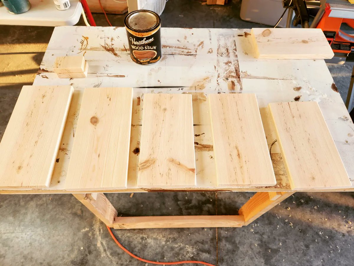 TJsWoodshop91's tweet photo. Pre and post assembly! Another step stool done and on its way to its new home! ✅️🔥✅️🔥 #woodworking #handmade #handcrafted #stepstool #etsy #etsyseller #SmallBusiness https://t.co/wMj6jLD9rv