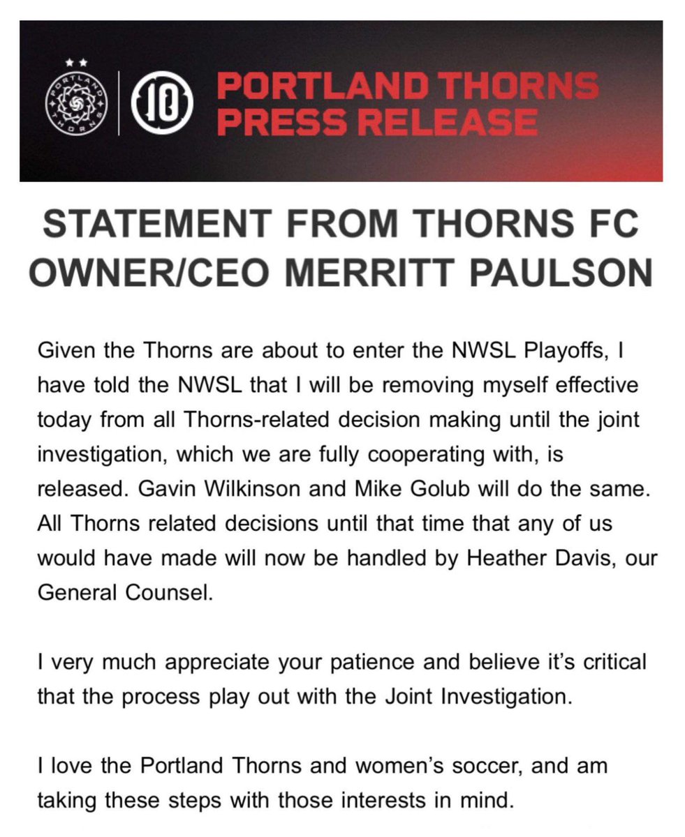 TanaScouting's tweet photo. The technical term to describe this hollow gesture is, in the words of GW, “Bullshit.” Resign now. Nothing less is respectable and won’t be tolerated. #BAONPDX #RCTID #MPout #GWout #MGout https://t.co/6tISD6qZ8I