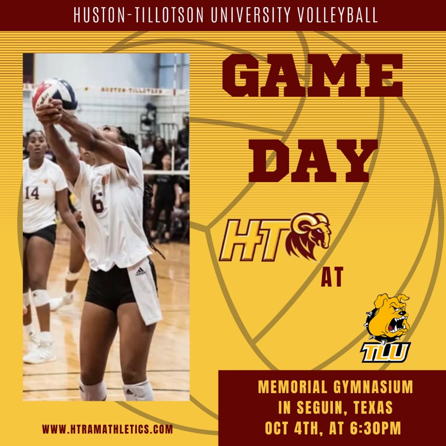 HTRamsAthletics's tweet image. #fRAMily it’s game day for your Lady Rams volleyball team
🆚 Texas Lutheran University 
📍 Seguin, TX
🏟 Memorial Gymnasium
⌚️ 6:30 p.m.
📺 bit.ly/3e0rC8s
📊 bit.ly/3M3s7Lv
#RamUp #HTisIDEAL #CultureOfExcellence