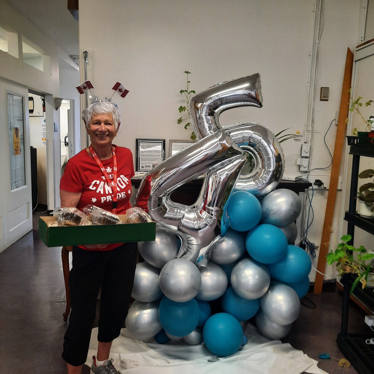 OttawaWestCS's tweet photo. Today we celebrate Congregate Dining Day! Here at OWCS, we call it the Friday Luncheon and it is one of our original programs! A big shout out to Diane, Rob, and the volunteers who make the program possible! #CSM2022 #owcsfriday #owcs45 #communitysupportmatters💙 https://t.co/BMzDuJPCIr