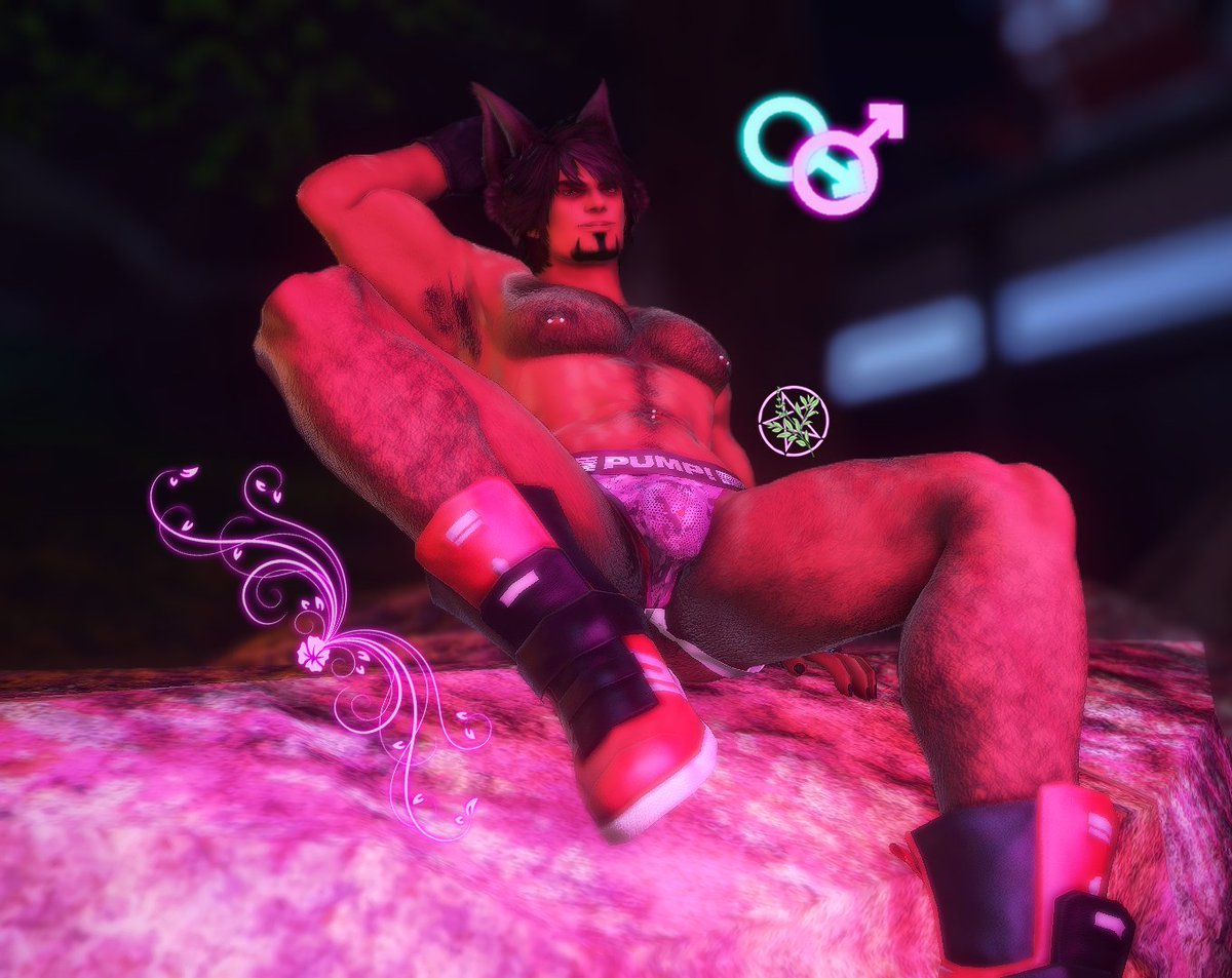 VFrostXIV's tweet photo. "Here, piggy~"

#GPOSE ▫ #GPOSERS ▫ #GSHADE ▫ #XIVSNAPS
#XIVPHOTOS ▫ #EorzeaDailySnapshot 
 #XIVRP ▫ #FFXIVRP ��� #FFXIV ▫ #BARA ▫ #GAY  ▫ #KINK ▫ #NSFW https://t.co/wRe9g3HAt6