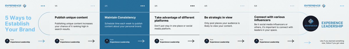 experiencelead's tweet photo. Want to grow your brand? Check out these five tips on how to establish your brand!

👍 if you learned something new, follow if you got value! 

#BusinessTips #ExperienceLeadership #BusinessCoaching #BusinessTraining #Leadership #LevelUp #BrandIdentity https://t.co/jbytUdbcIj