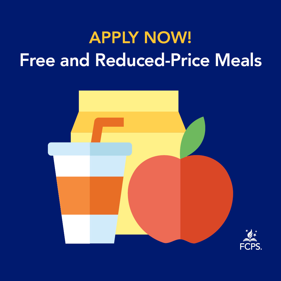 🍎 APPLICATION DEADLINE: Apply for Free and Reduced-Price Meals by the deadline of Thursday, October 6. Any family interested in free or reduced-price meals MUST submit a new application, even if your child has received free meals in the past. Learn more: bit.ly/3cEJNiL