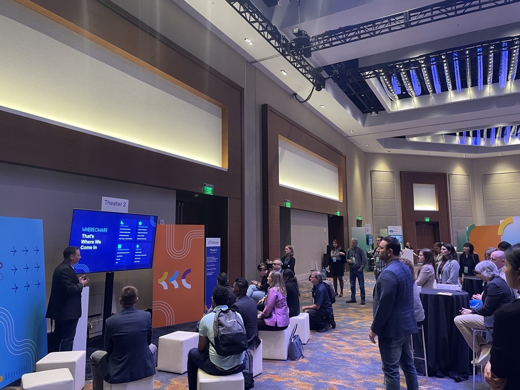 How Great CX Drives Revenue + Loyalty: LIVE session is happening now at #Opticon, presented by our own Joe Harris. 
Come stop by Theater 2 - Optiplex