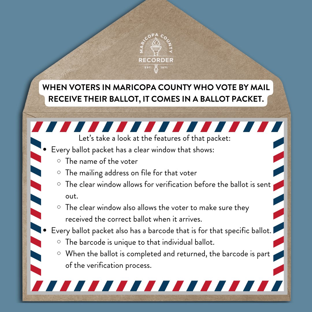 Maricopa County Recorder's Office on Twitter "When voters in Maricopa