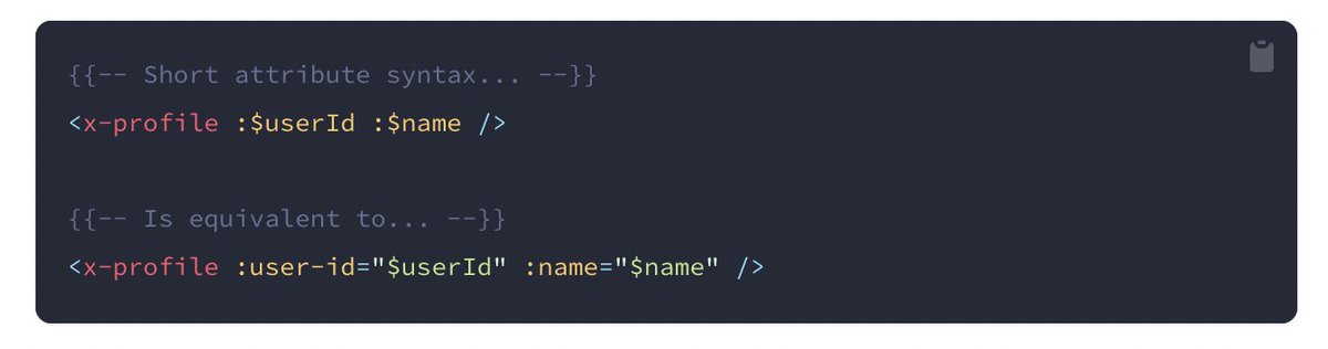 taylorotwell's tweet photo. Did you know you can do this in Blade templates now? 😘

https://t.co/JnNKA5GIHd https://t.co/b0f079pnom