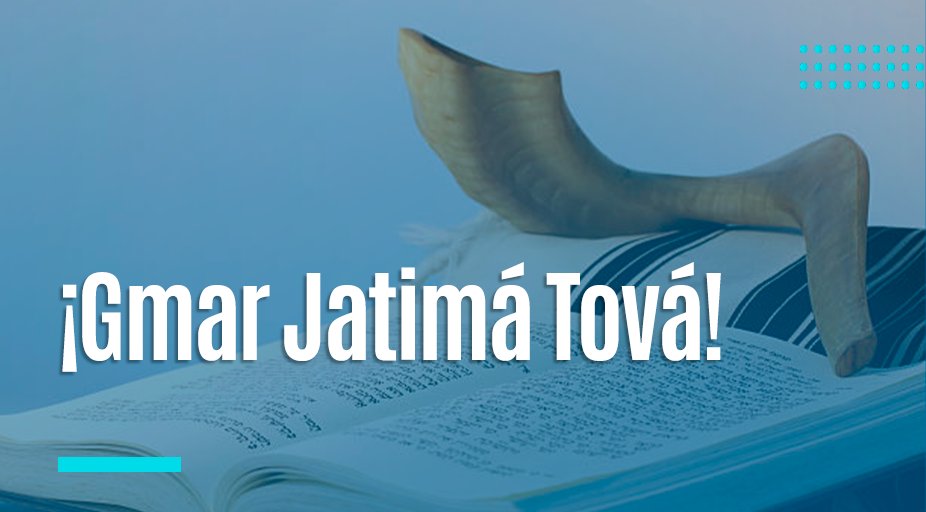 Desde #CAME, saludamos a la comunidad judía por Iom Kipur (Día del Perdón) el día más sagrado del calendario hebreo, que comienza hoy al atardecer, y que representa una jornada de reflexión e instrospección.

Gmar Jatimá Tová