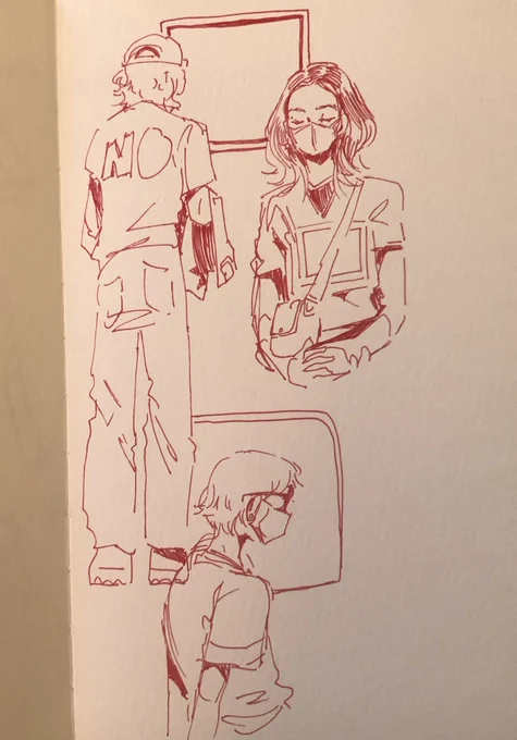 ok. Recent sketchbook stuff 