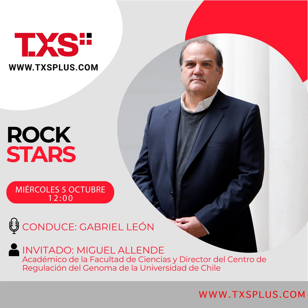 txsplus's tweet photo. Este miércoles 5 de octubre no puedes perderte nuestra programación desde las 09:00 en https://t.co/zw9QopOfU8
#txsplus #ciencia #tecnologia #innovación #futuro https://t.co/ZRcE6VfsOj