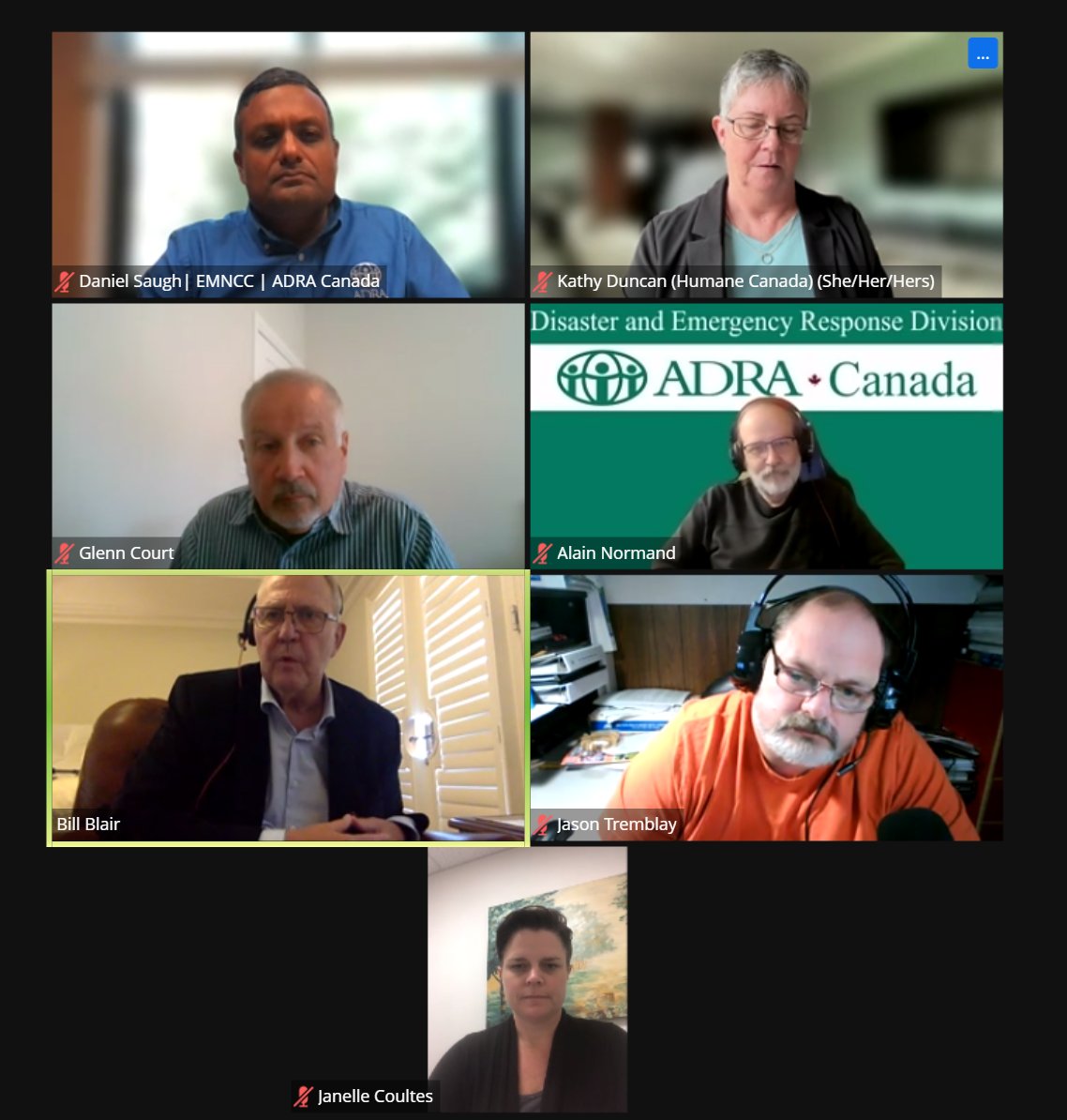 Today, Minister Blair met with stakeholders at the <a href="/EMNCofCanada/">Emergency Management NGO Consortium of Canada</a> quarterly meeting to discuss building disaster resilience in Canadian communities.