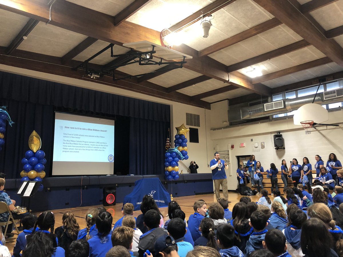 So proud to be part of this Blue Ribbon recognition with super students, collaborative colleagues, &amp; supportive building administrators! 🎗🏅Congratulations Defino Dolphins! <a href="/MTPSNJ/">Marlboro Twp Schools</a> <a href="/DCES_Principal/">Dave Stratuik, Ed.D.</a> <a href="/DefinoPto/">DefinoPTO</a> <a href="/definocentral/">Defino Dolphins</a>