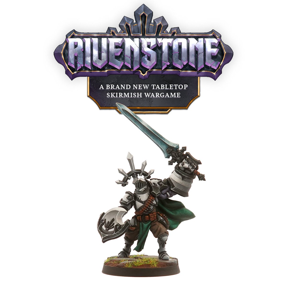 It is the duty of the Stone-touched Knights to vigilantly protect the lands reclaimed, or conquered, by the Shattered Empire. loom.ly/QTGmJq4 #paintedminis #paintingminiatures #warhammer #wargame #skirmishwargame #miniaturewargame