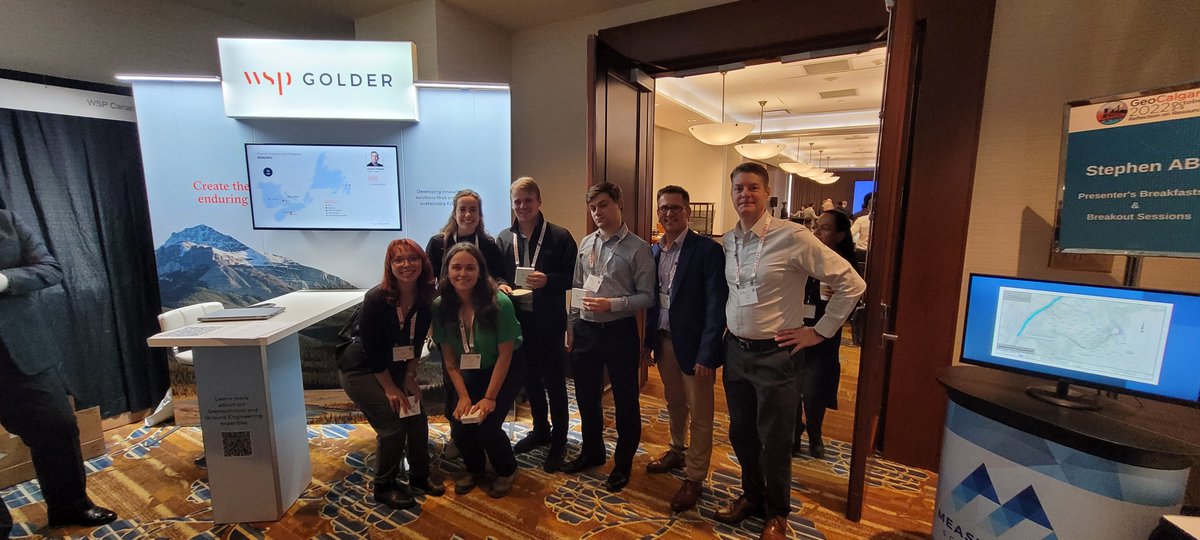 WSPCanada's tweet photo. Congratulations to the winning team of the #GEOpardy competition! @CanadianGeotech #GeoCalgary https://t.co/WznlSKpnXz
