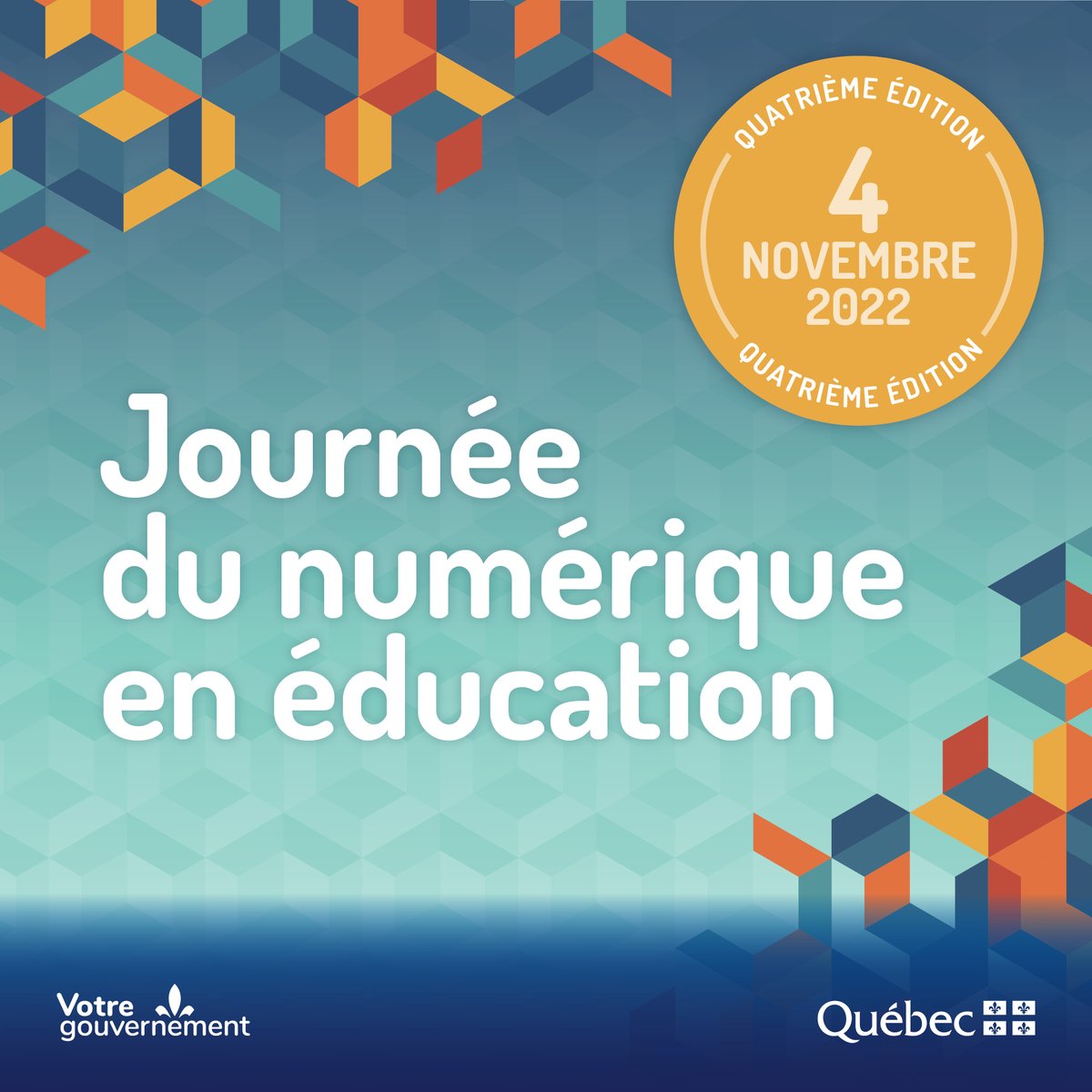 C'est le moment de s'inscrire à la 𝐉𝐨𝐮𝐫𝐧𝐞́𝐞 𝐝𝐮 𝐧𝐮𝐦𝐞́𝐫𝐢𝐪𝐮𝐞 𝐞𝐧 𝐞́𝐝𝐮𝐜𝐚𝐭𝐢𝐨𝐧! 

Découvrez la programmation ici➡️bit.ly/3yfrDfs