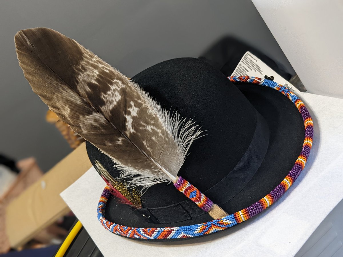 Just dropped off the hat and feather combo, they loved it!