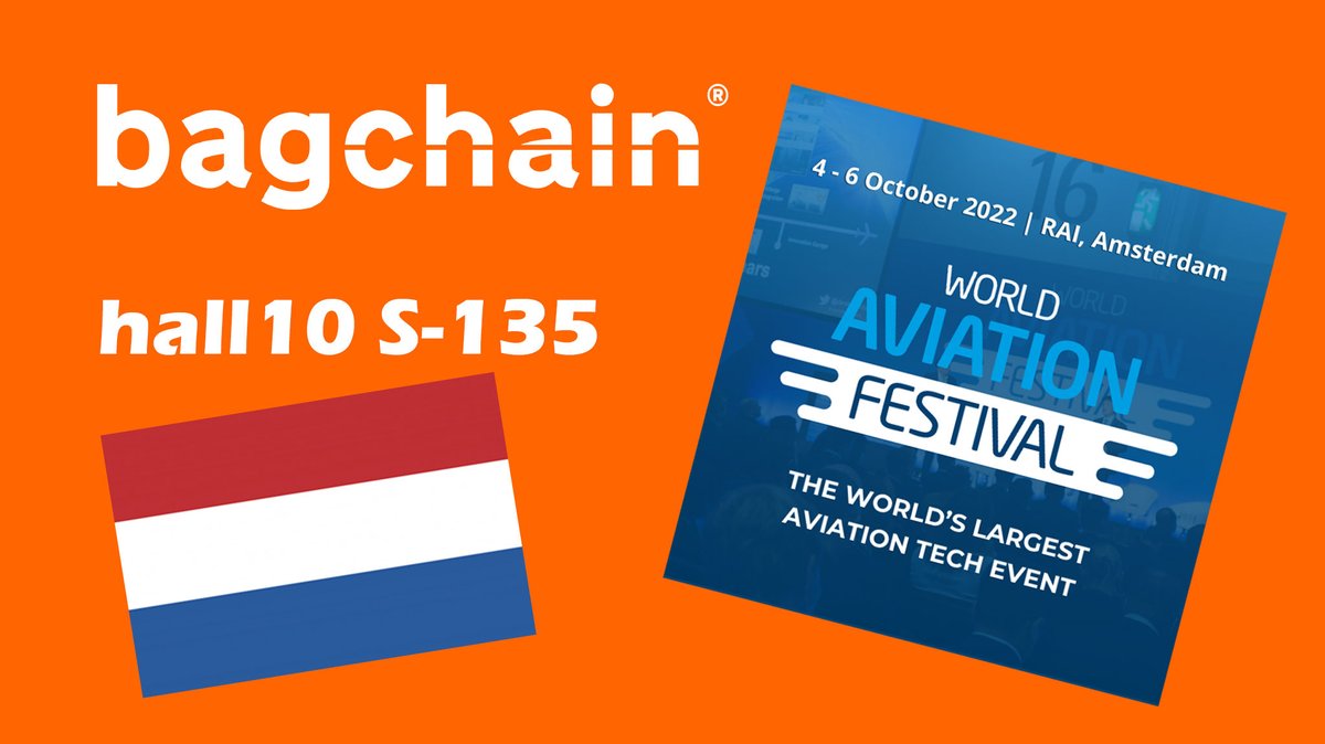 This year's World Aviation Festival is hosted "in our backyard". We are looking forward discussing our various mobile baggage check-in solutions. You will find us at Hall 10, POD S-135.