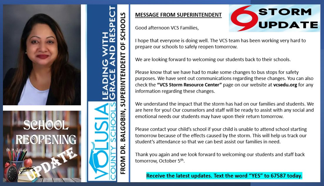 Volusia County Schools tweet media