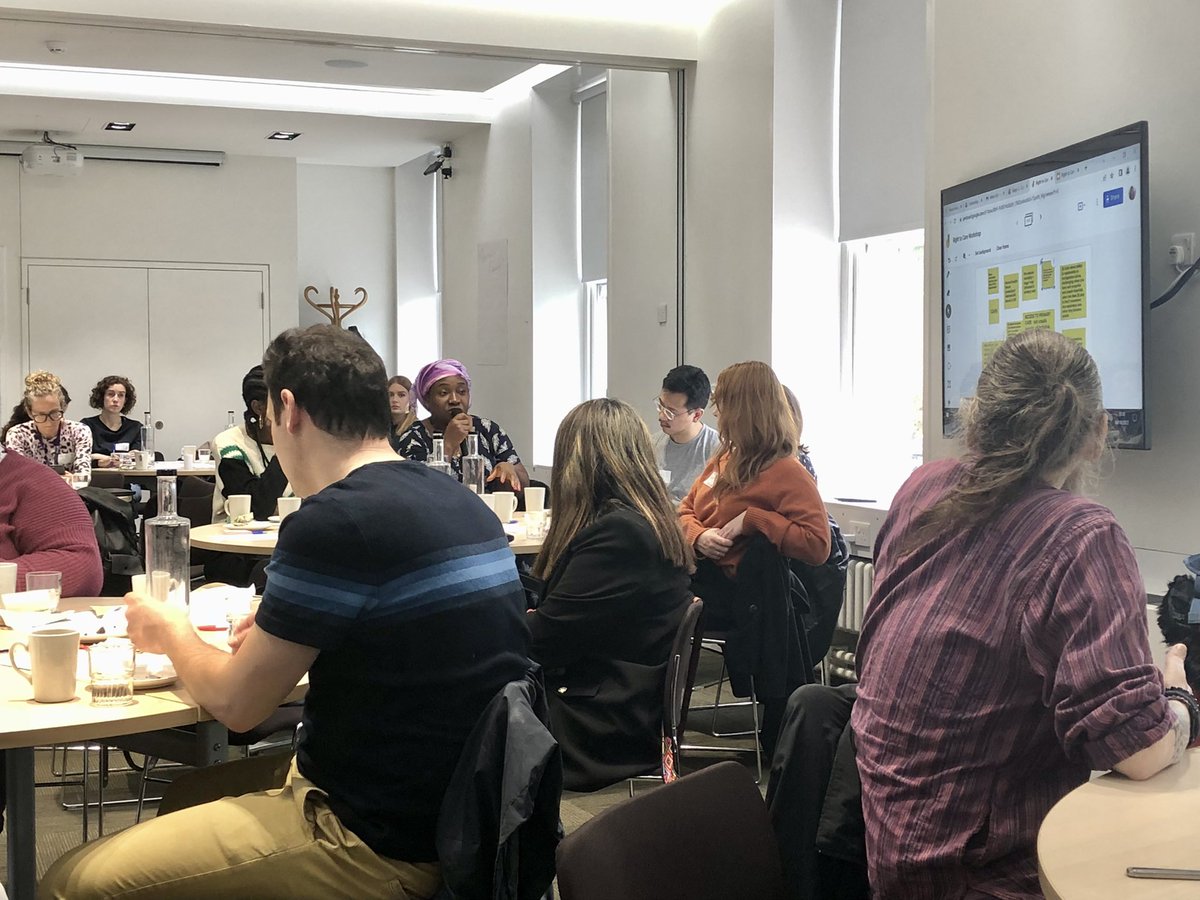 Great to help lead the #RighttoCare co-production workshop with <a href="/UCL_IHI/">The UCL Institute of Health Informatics</a> <a href="/DOTW_UK/">Doctors of the World</a> <a href="/uclh/">UCLH</a> <a href="/FindandTreat/">Find&Tweet</a> @NIHRcommunity 🤩

Excellent to consider how to improve access to #primarycare in a room full of passionate people 💡

Great job <a href="/rachelemburns/">Dr Rachel Burns</a> for leading us 👏🏻

#coproduction