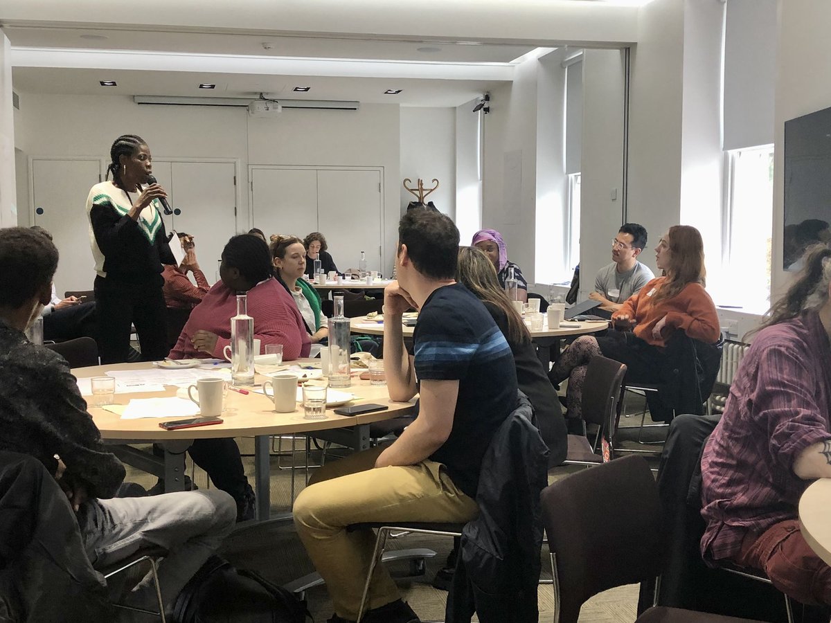 drkstevenson's tweet photo. Great to help lead the #RighttoCare co-production workshop with @UCL_IHI @DOTW_UK @uclh @FindandTreat @NIHRcommunity 🤩

Excellent to consider how to improve access to #primarycare in a room full of passionate people 💡

Great job @rachelemburns for leading us 👏🏻

#coproduction https://t.co/FLwVtrNxWV