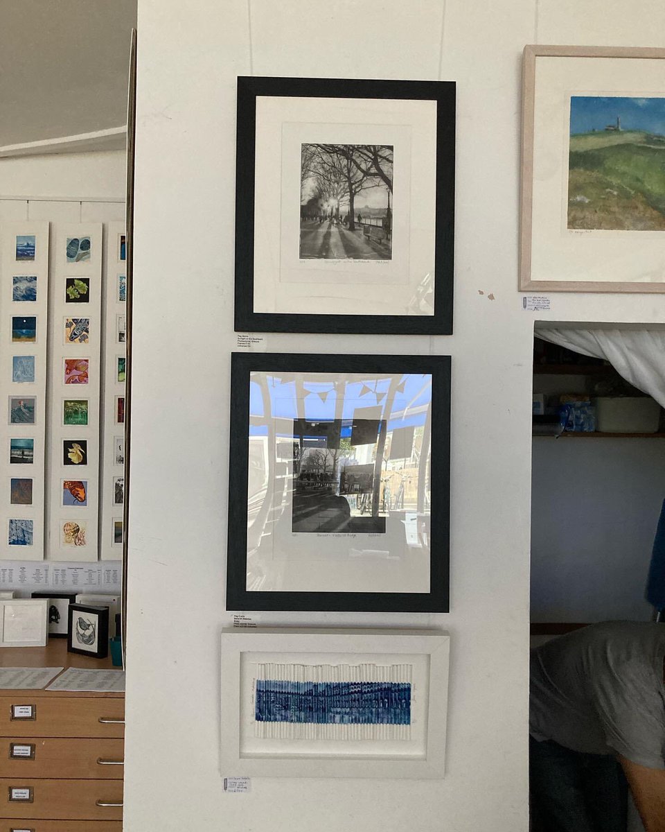 Hot on the heels of the miniprints, our new exhibition has been hung today. Do pop in to our gallery I. @GabrielsWharf to see for yourself! #printmaking #autumnexhibition #originalprints