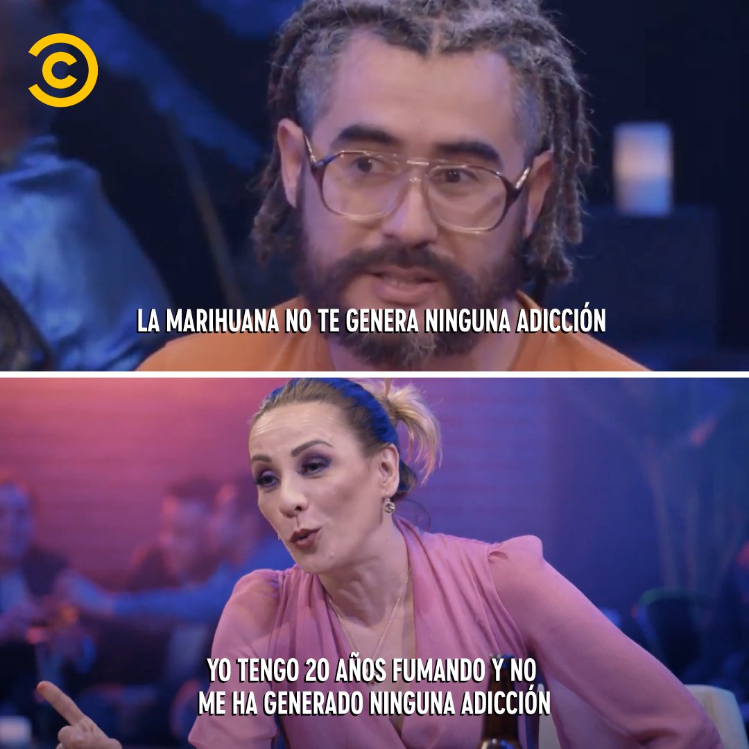 ComedyCentralLA's tweet photo. Fumarla cada que quiera ignorar cualquier situación de estrés no lo hace adicción. #BarCentral https://t.co/Ddnqviq4nP