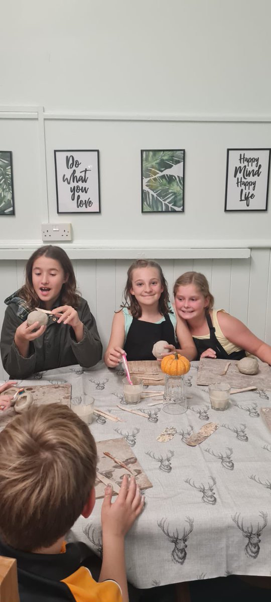 HabsMonBoarding's tweet photo. Getting ready for Halloween - clay pumpkins ready to be fired 🎃 https://t.co/IczTxoPVnX
