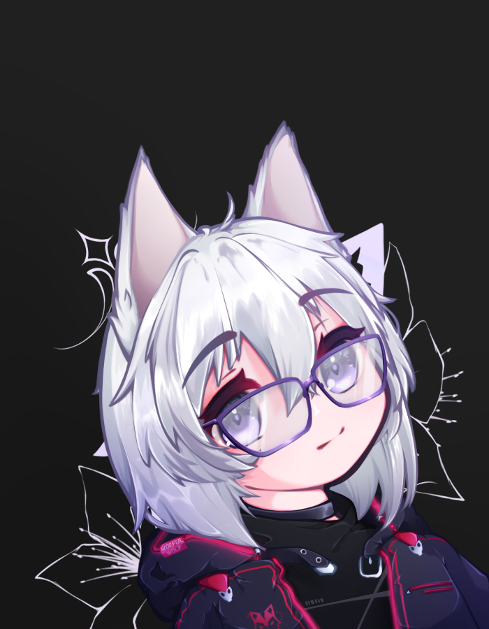 Woeful_Wolf_'s tweet photo. Thank you @IntonerAlice for the incredible art!!! IT'S SO CUTE <3 <3 (go check her stuff out, she does more awesome stuff like emotes too!) https://t.co/bfDDRSQBJw