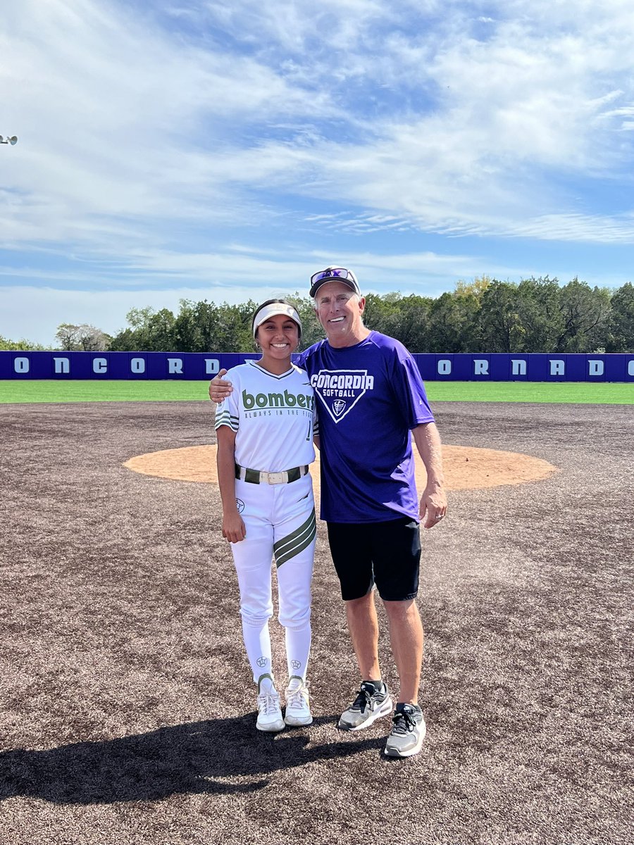 StxBryant's tweet photo. We have had a flurry of visits over the past few days let’s start with uncommitted 23’ - MI - Karyna Perez who was at Concordia last weekend! Keep up the hard work kiddo the payoff is coming! #Chasinggreatness #AGNB https://t.co/UF1TPMPsJv