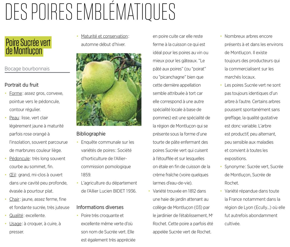 MaCombrailles's tweet photo. Qui, en dehors des « amis des arbres », sait la saveur de la « poire sucrée vert de #Montluçon » présente à la Foire de 2022? Une association qui oeuvre pour la préservation et la diffusion du patrimoine fruitier régional. Ici: https://t.co/y1g9clskNS et https://t.co/V0ImSRCOtO https://t.co/M6uKeZRePA