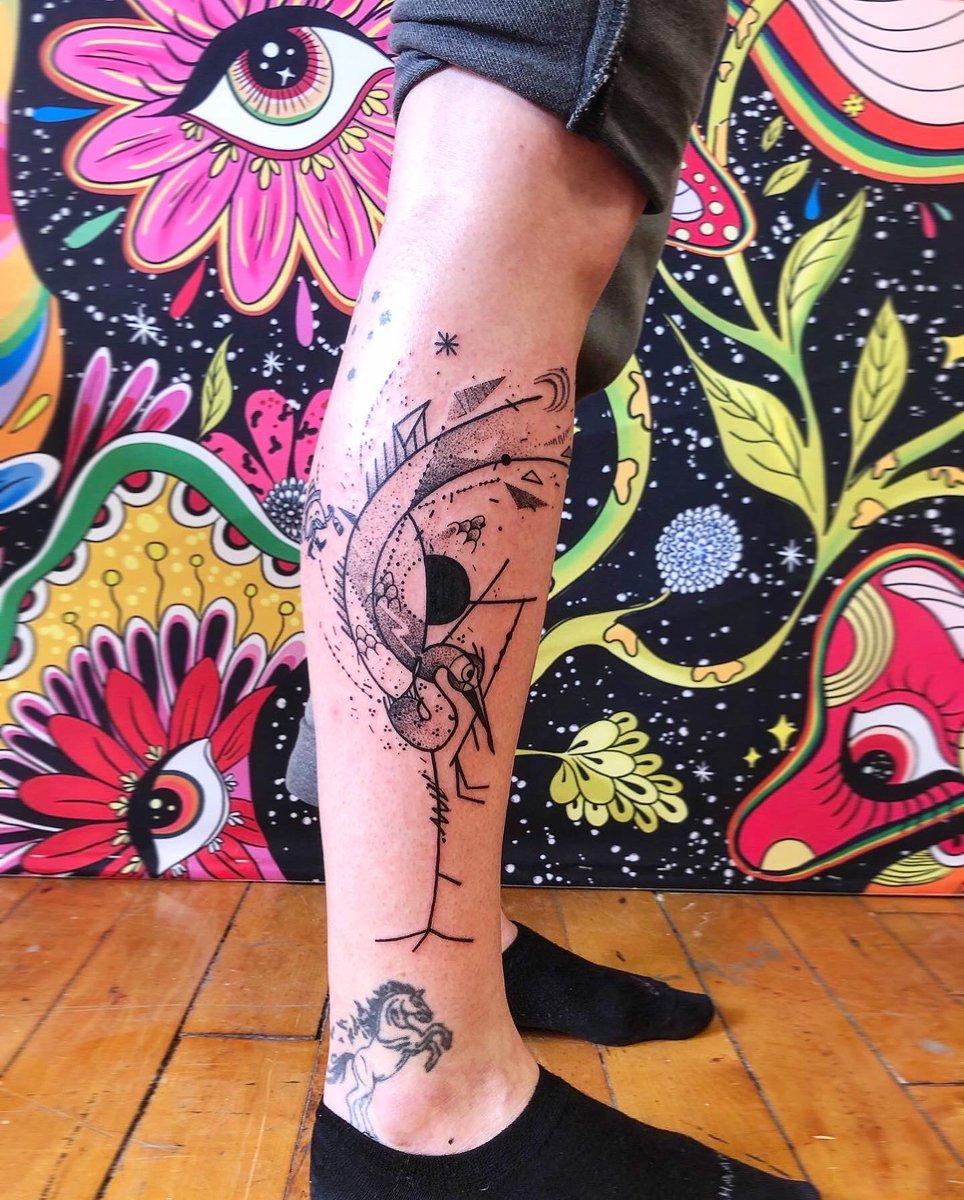 GregoryKlotz's tweet photo. New tattoo / the Héron flash finally found a owner / https://t.co/HmP62CxLuJ