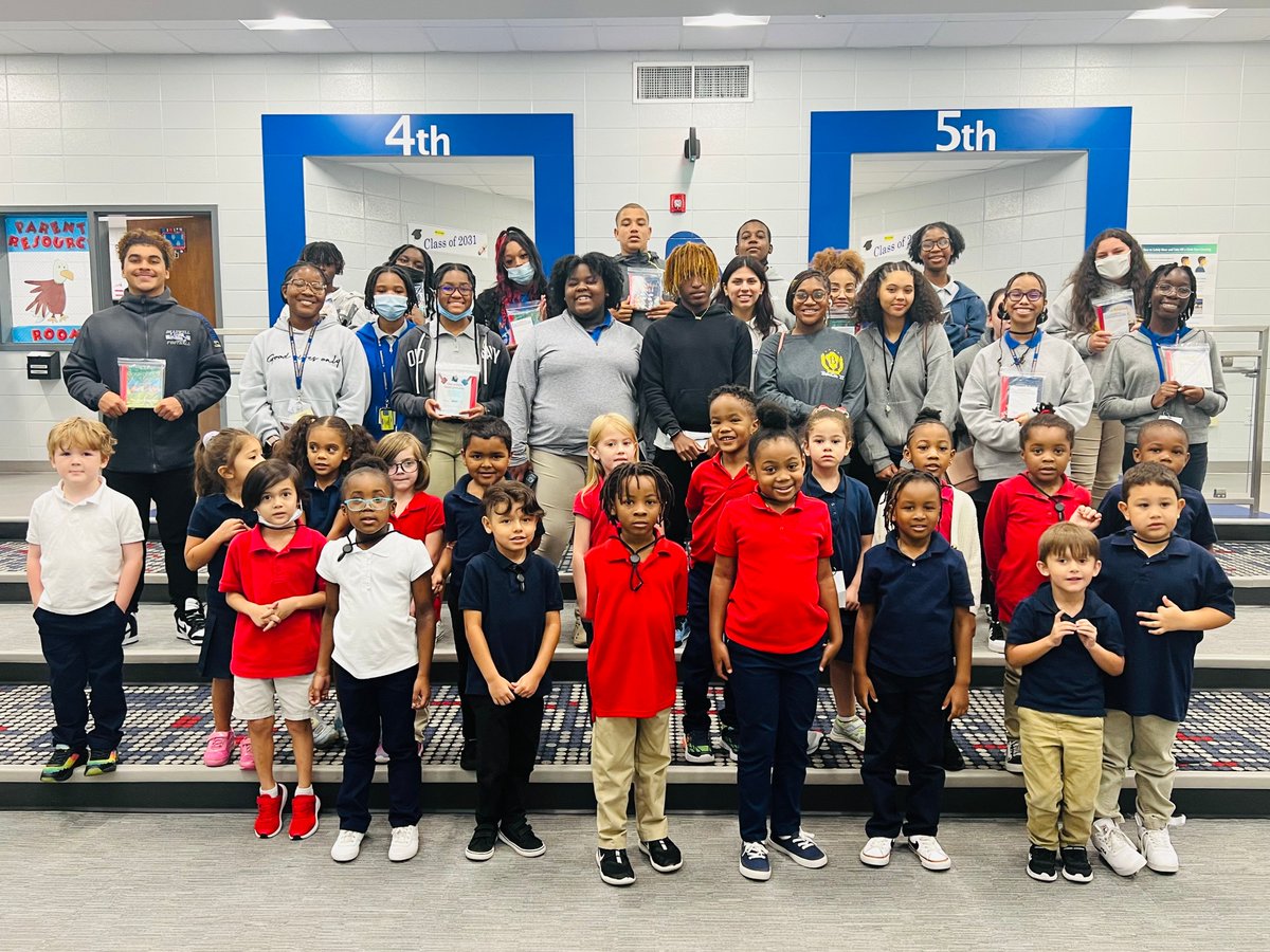 LibertyCoSchool's tweet image. The Bradwell Institute Chapter of the Chick-Fil-A Leaders Academy hosted a book giveaway for students at Waldo Elementary, Taylors Creek Elementary, Lyman Hall Elementary, Frank Long Elementary, Joseph Martin Elementary and Button Elementary Schools.