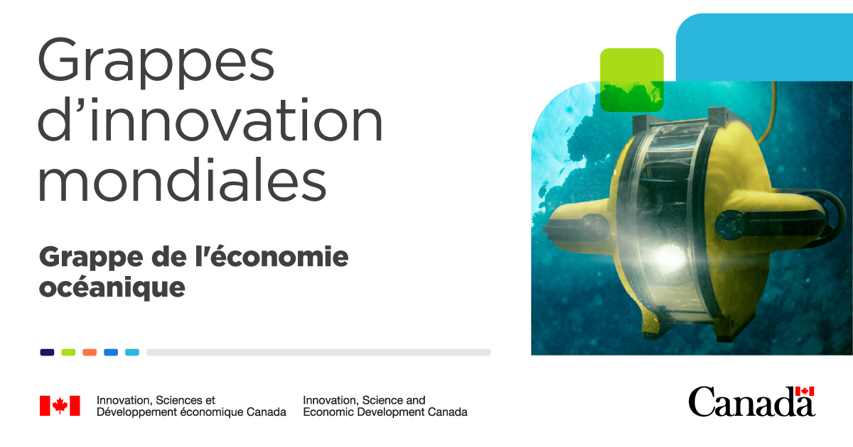 La grappe @CanadaOSC travaille à bâtir une économie océanique forte et durable au Canada. Les partenaires qu’elle regroupe misent sur des technologies pour améliorer des secteurs comme l’aquaculture et les biocarburants! bit.ly/3SXS40W
