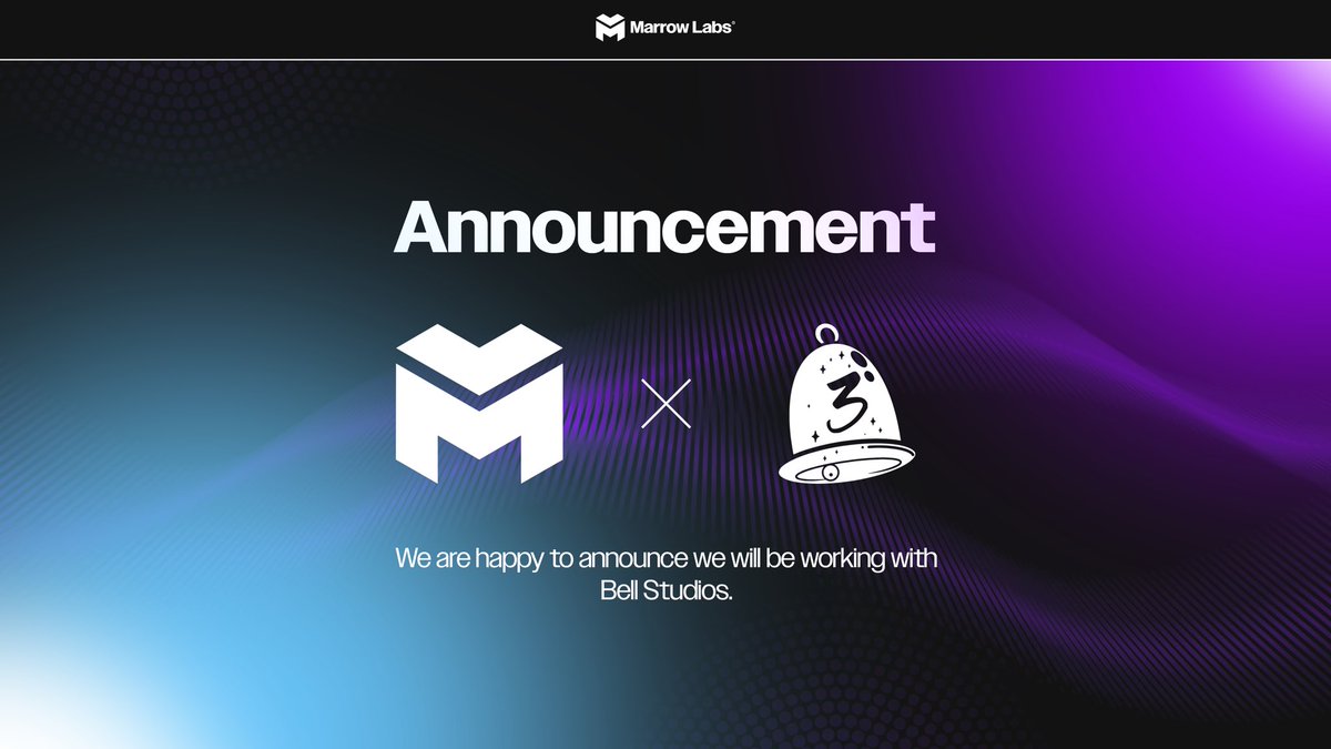 We're excited to announce a partnership with @BellStudios3 💀  x 🔔 

We'll be providing the Development for partners of Bell Studios when needed!