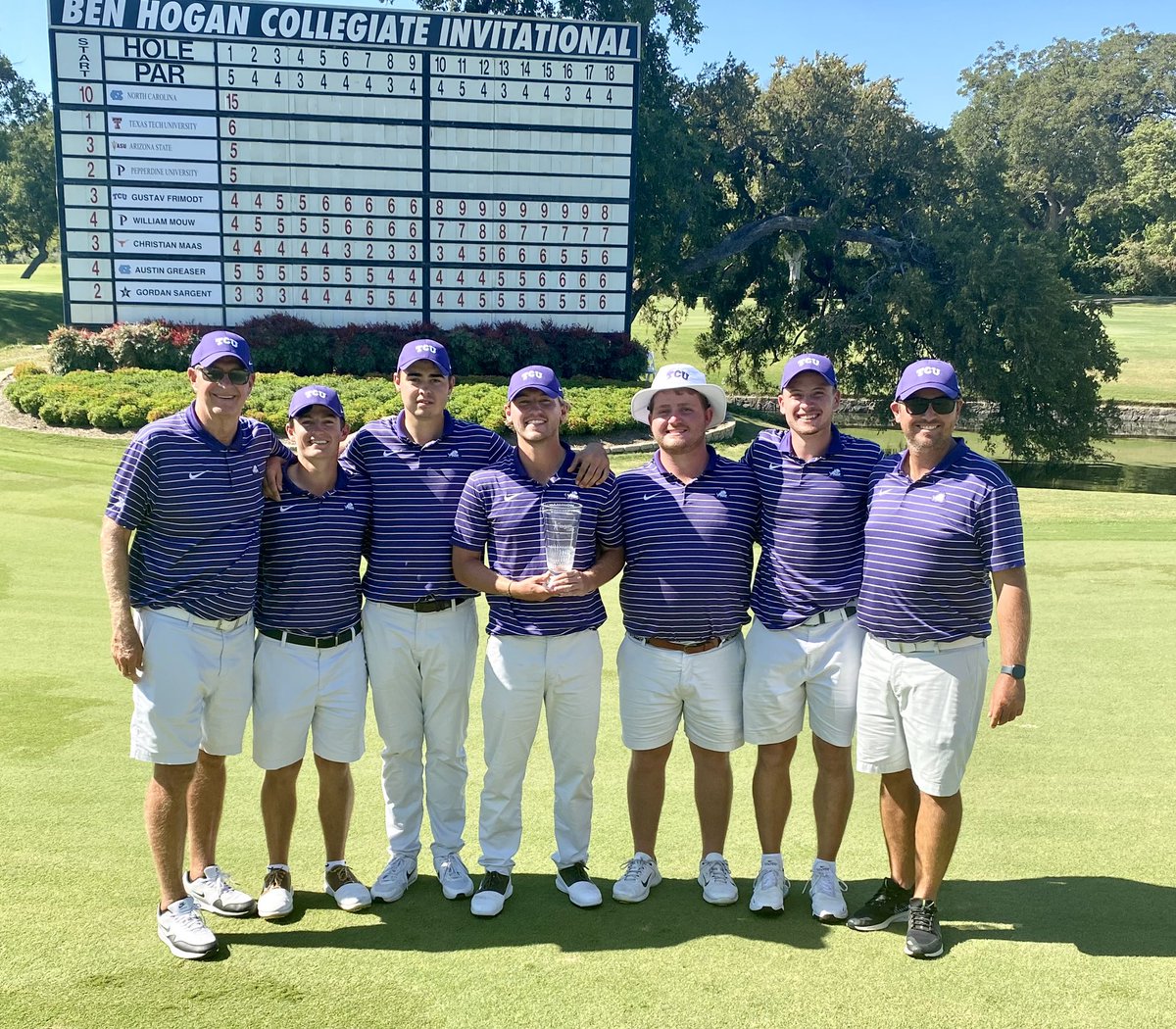 Ben Hogan Collegiate (@hogancollegiate) on Twitter photo The individual champion at the star-studded Ben Hogan Collegiate Invitational is <a href="/TCUMensGolf/">TCU Men's Golf</a>’s Gustav Frimodt! The individual champion at the star-studded Ben Hogan Collegiate Invitational is <a href="/TCUMensGolf/">TCU Men's Golf</a>’s Gustav Frimodt!